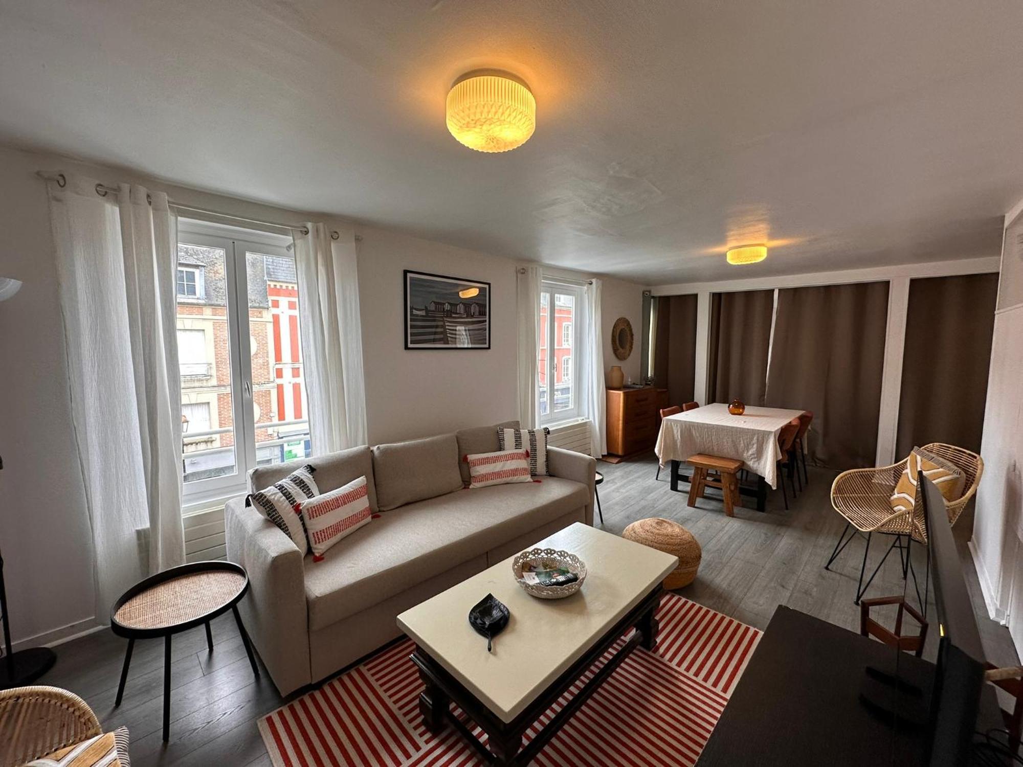 Large Apartment In City Center Онфлер Екстер'єр фото