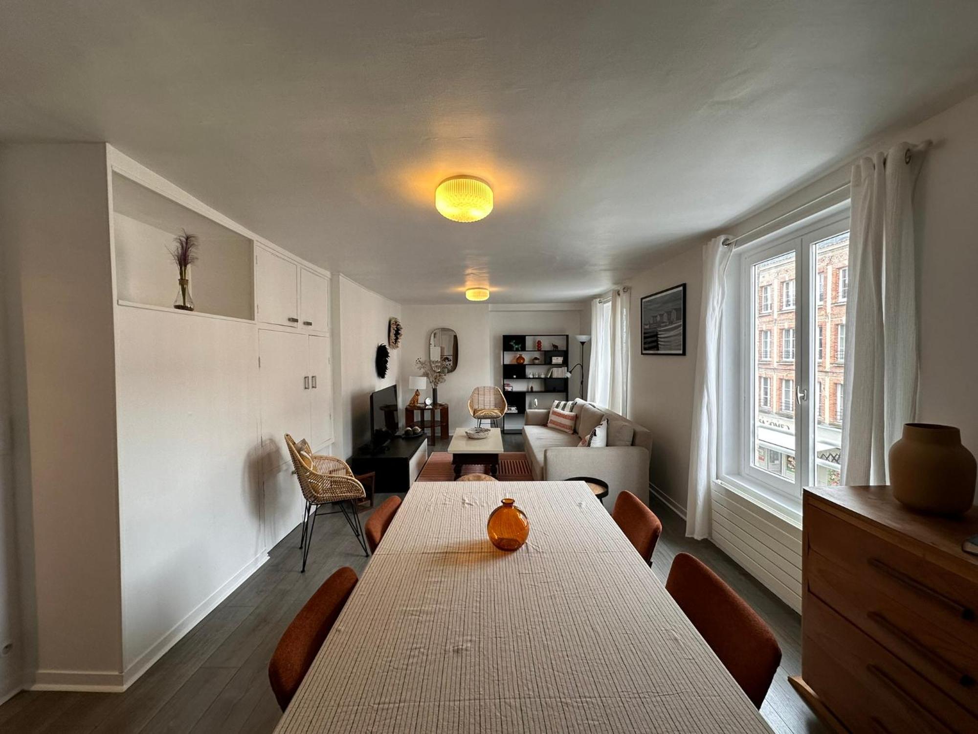 Large Apartment In City Center Онфлер Екстер'єр фото